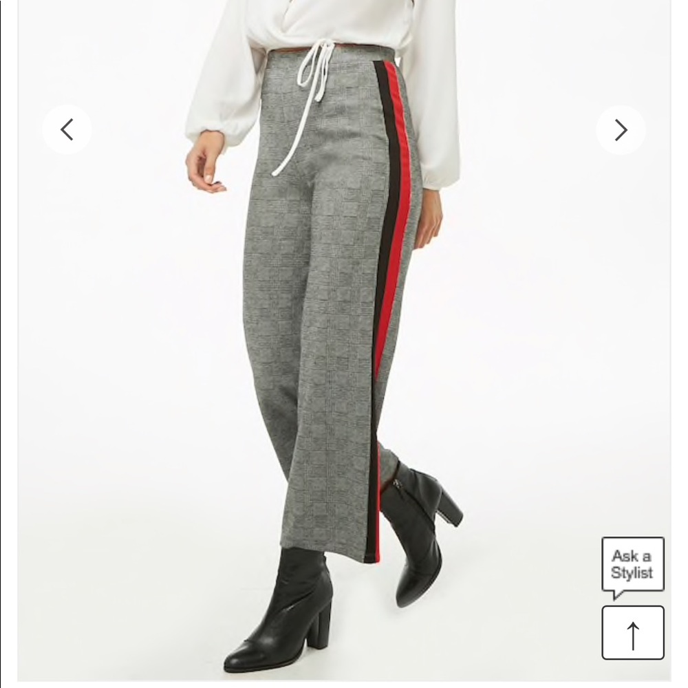 ✨NEW✨ Forever 21 wide-leg plaid pants